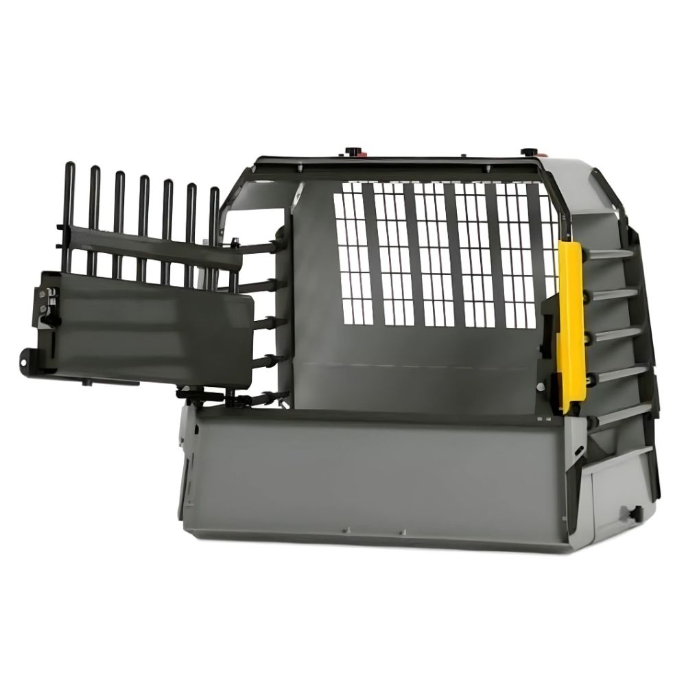 MIM Variocage Compact Travel Dog Crate Coated Steel Construction