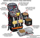 Mobile Dog Gear Patented Drop Bottom Week Away Backpack Features