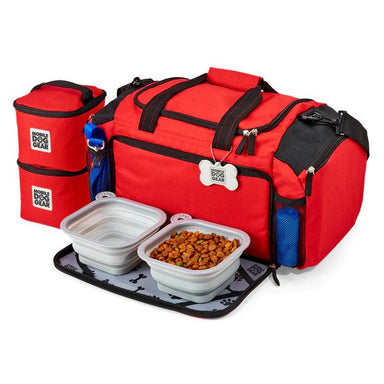 Mobile Dog Gear Patented Ultimate Week Away® Duffle Bag Red