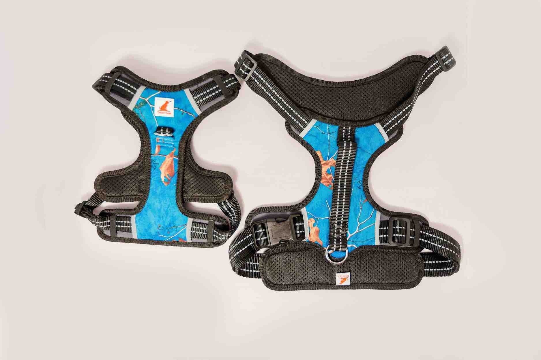 My Doggy Tales Realtree® 2X Sport Harness Surf Blue