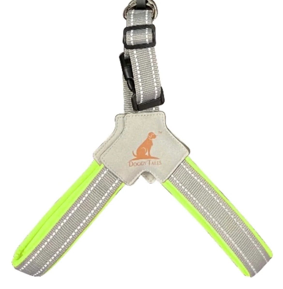 My Doggy Tales Step In V Harness Lime
