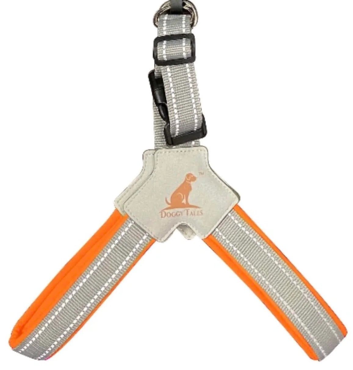 My Doggy Tales Step In V Harness Orange