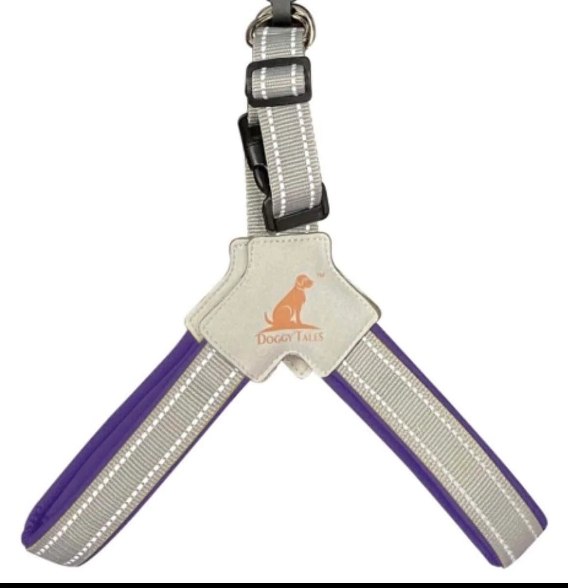 My Doggy Tales Step In V Harness Purple