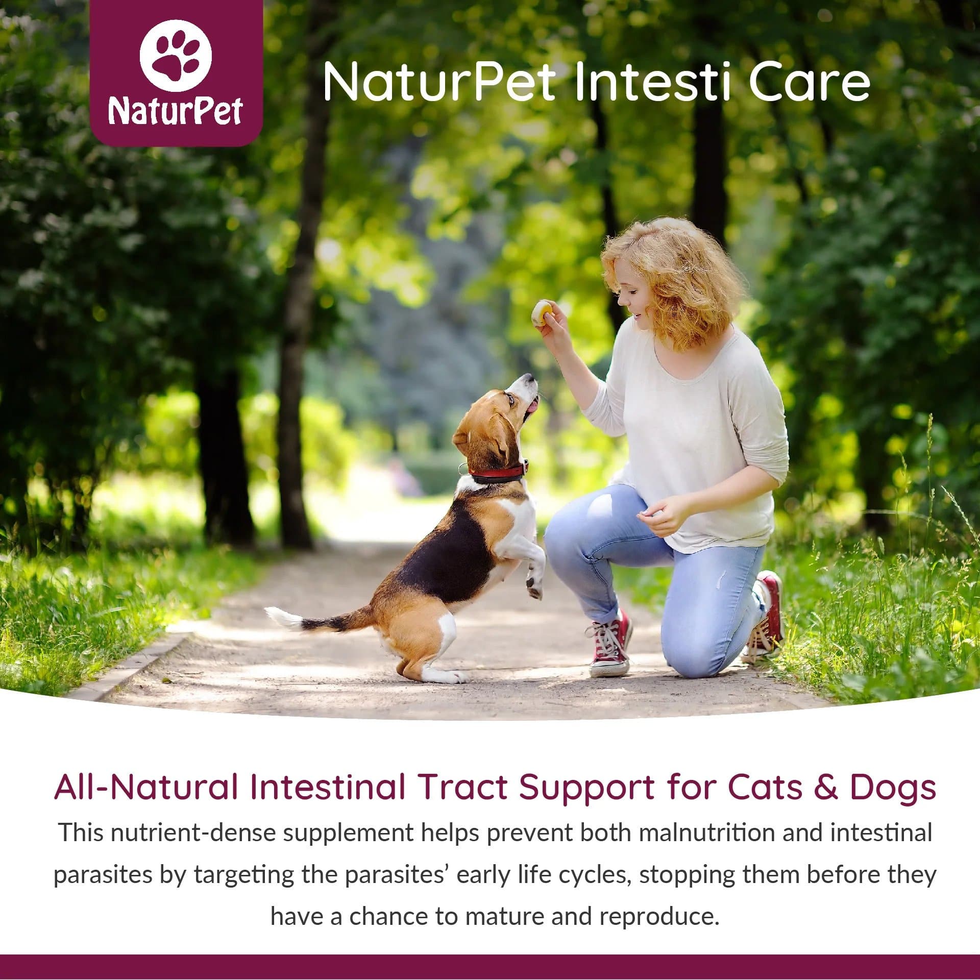 Support for cats and dogs