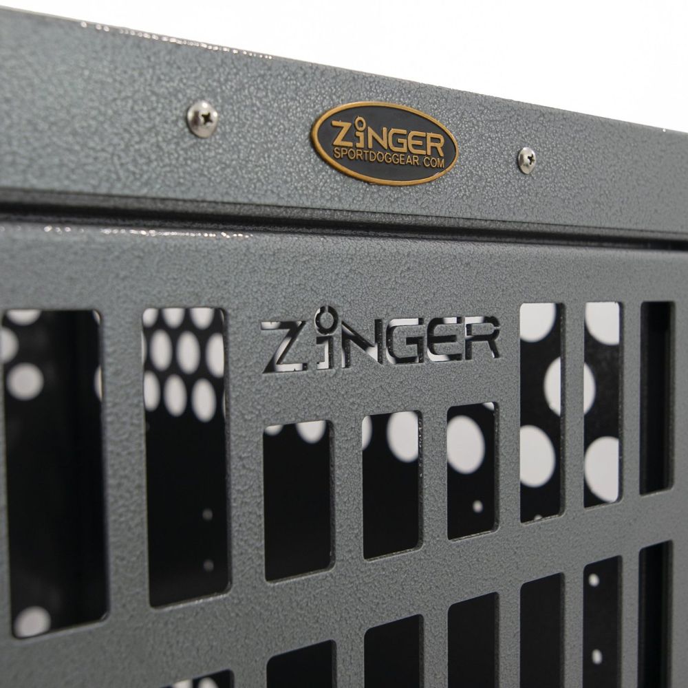 Zinger Deluxe Aluminum Cage Heavy-Duty Dog Crate