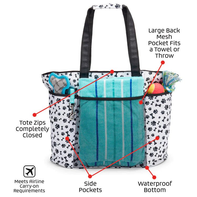 Mobile Dog Gear Dogssentials Travel Tote Features
