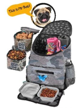 Mobile Dog Gear Patented Weekender Backpack Package Camo