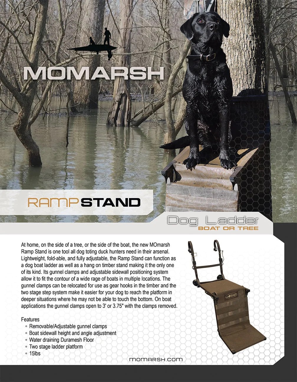 Momarsh Ramp Stand Description