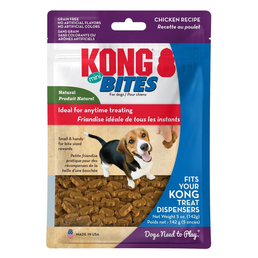 KONG Bites Dog Treats Mini Chicken 1ea/5 oz