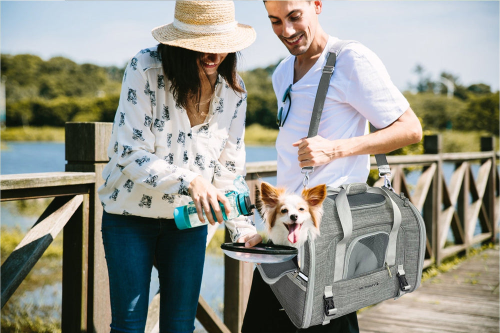 Mr. Peanut's Monterey Series Backpack Airline Compliant Pet Carrier - Newly Updated Model Now Available