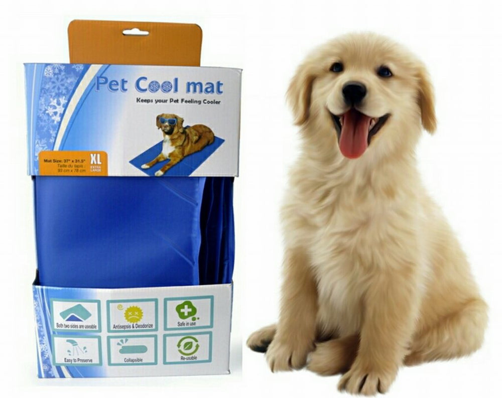 Mr. Peanut's Pet Chill Pad - Pressure Activated Cooling Non-Toxic Gel 16X12"