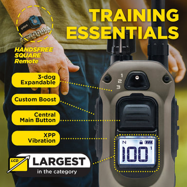 Dogtra 1900X Handsfree what's in the box
