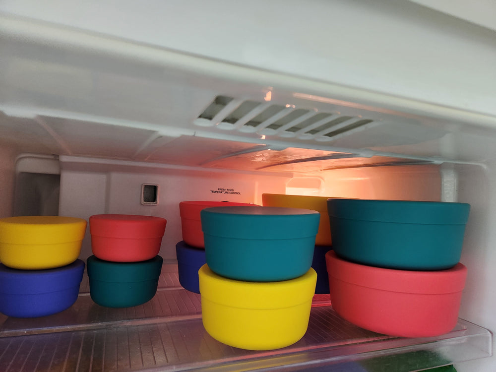 Silicone Food Storage Containers With Lids