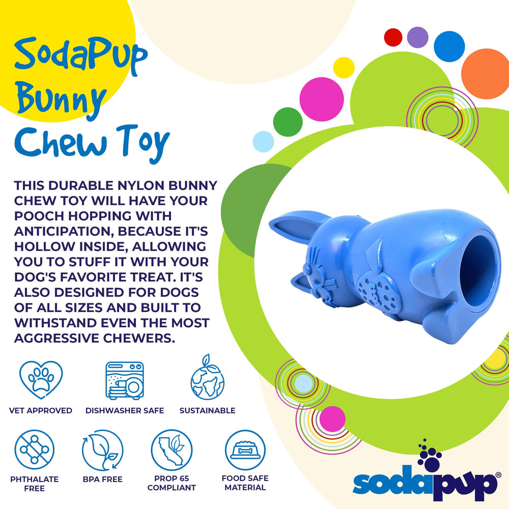 Bunny Durable Nylon Chew and Enrichment Toy