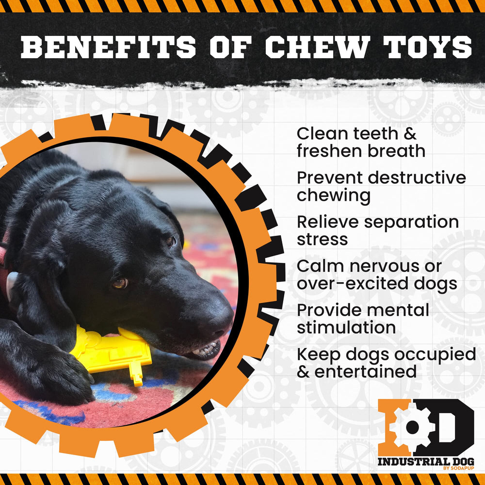 ID Tractor  Ultra Durable Nylon Dog Chew Toy