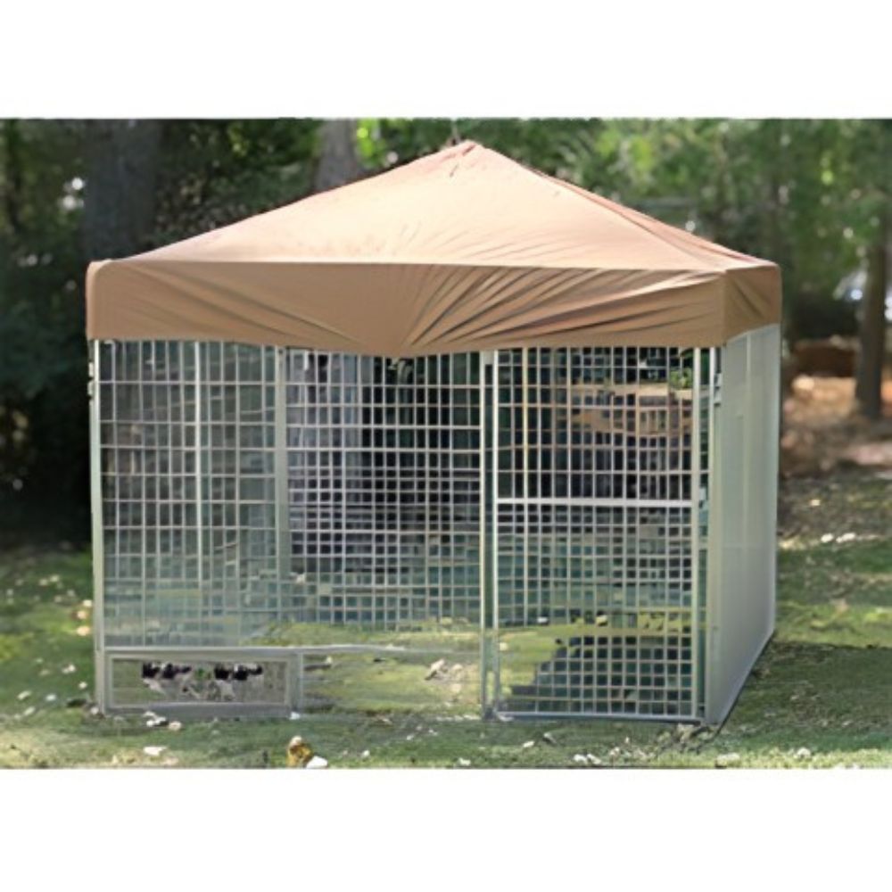 K9 Kennel Store Complete Galvanized PRO Kennel