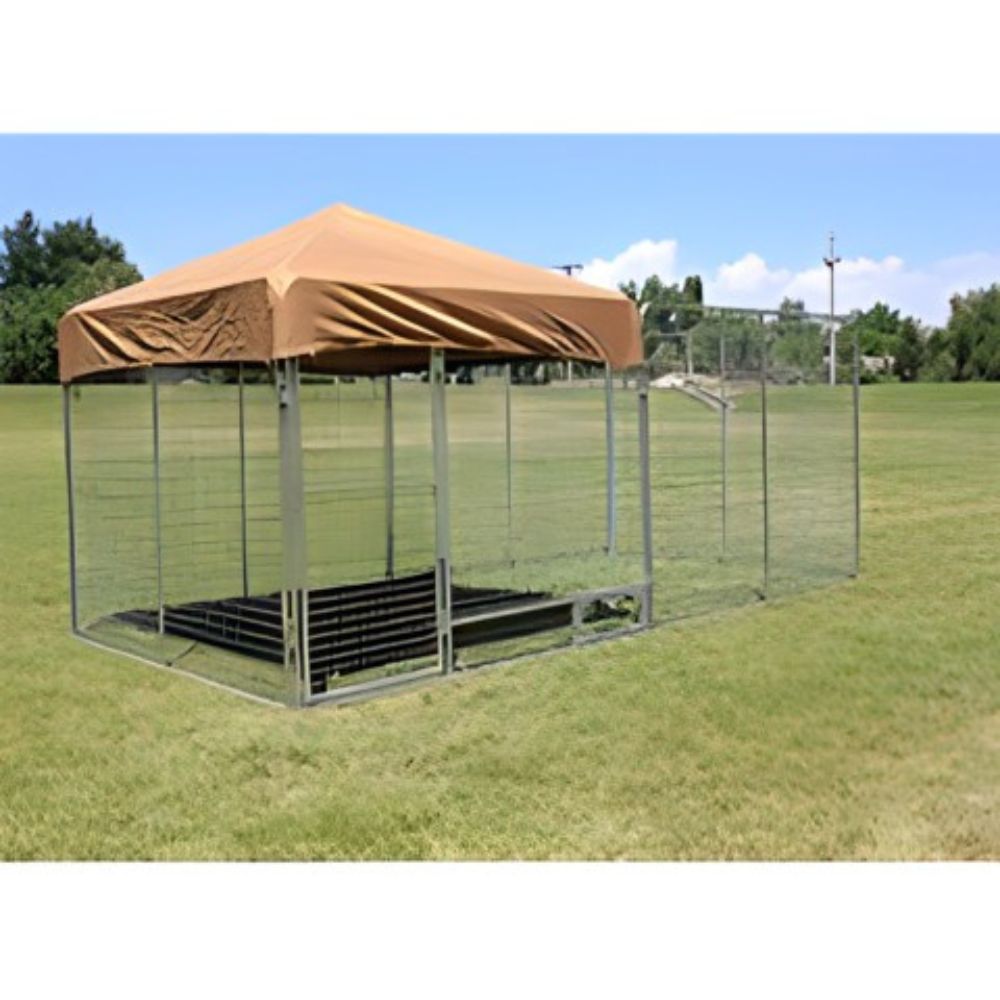 K9 Kennel Store Complete Galvanized PRO Kennel