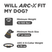 Dogtra ARC-X fit guide