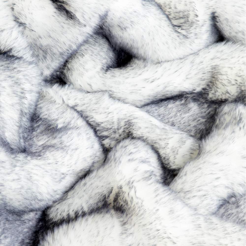 A close-up of the texture of the Paw PupProtector™ Waterproof Bed Runner - Ultra Plush Arctic Fox