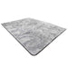 A grey blanket spread out flat, showcasing the texture and appearance of the Paw PupProtector™ Short Fur Waterproof Throw Blanket - Grey
