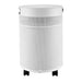 Airpura P700 - Germs, Mold, and Chemicals Reduction Air Purifier, featuring a sleek white cylindrical design with perforated sides and caster wheels for mobility