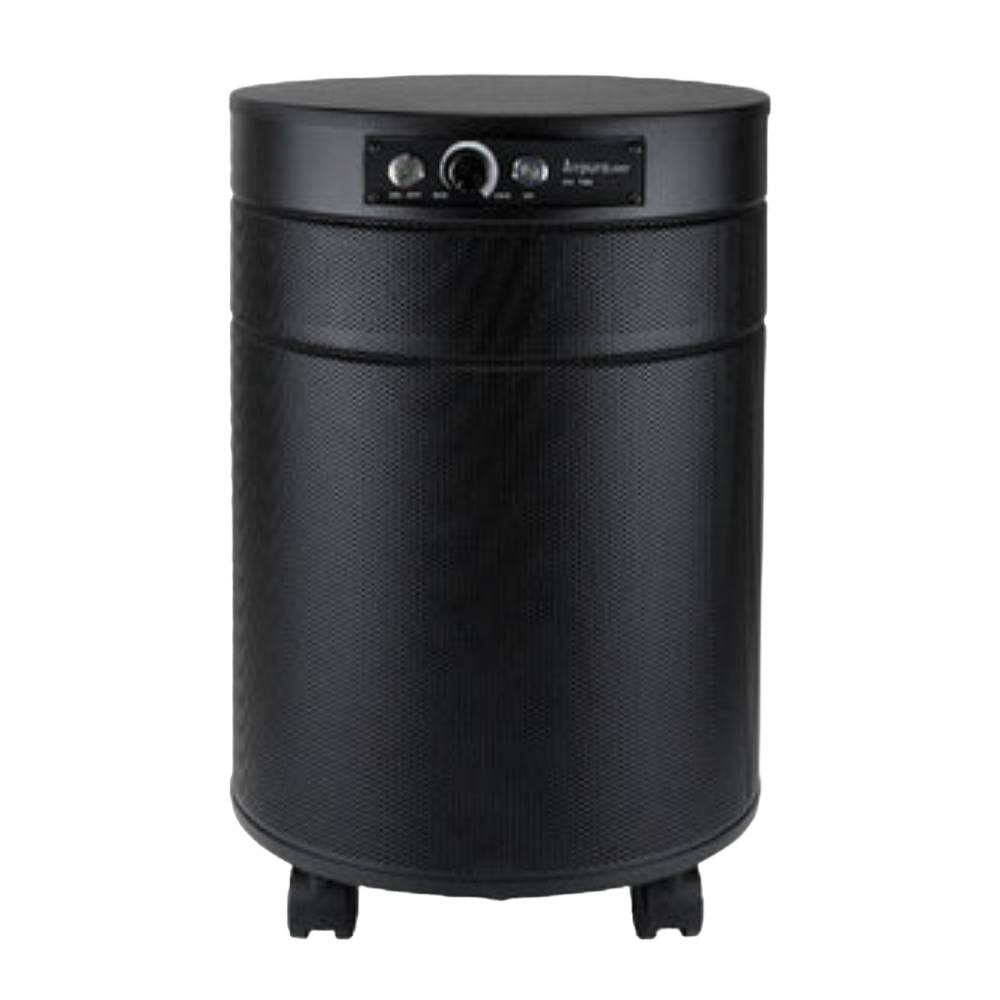 Airpura P700 - Germs, Mold, and Chemicals Reduction Air Purifier in black is depicted