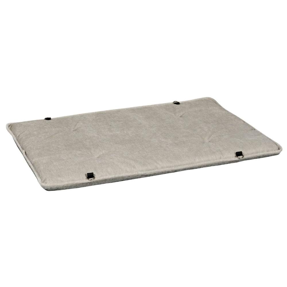 A light gray bottom of koala Bowsers Yugen Reversible Pad with a simple, flat design and black corner attachments
