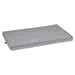 Allumina Bowsers Moderno & Fresco Dog Crate Mat in light gray features a slim, soft cushion for comfortable crate resting