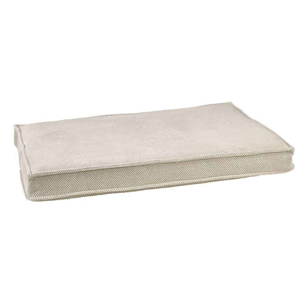 Aspen Bowsers Isotonic Memory Foam Mattress in soft beige fabric with supportive memory foam and a clean rectangular design