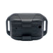 Back view of Dogtra 280X/200iQ Additional Receiver shows strap slots and its small, durable design