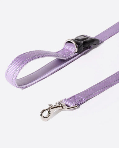 Bella & Pal Hands-Free Multifunctional Dog Leash Lavender Handle
