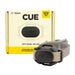 Black Dogtra CUE Additional Receiver collar displayed in front of its box packaging with simple product branding