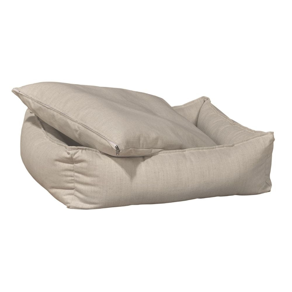 Bowsers B- Lounge Puppy Bed Parchment