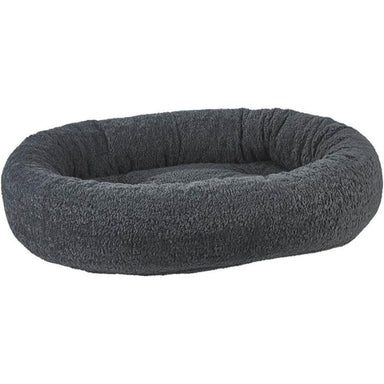 Bowsers Donut Dog Bed - Couture Collection Grey Sheepskin
