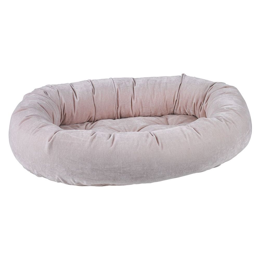 Bowsers Donut Dog Bed - Diamond Collection Blush