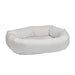 Bowsers Donut Dog Bed - Diamond Collection Marshmallow