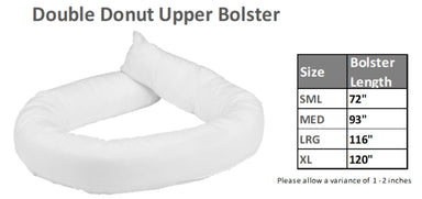 Bowsers The Double Donut Upper Bolster Size Guide