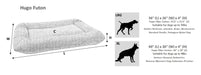 Bowsers The Hugo Futon Dog Bed Size Guide