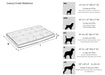 Bowsers The Luxury Crate Mattress Outer Cover Size Chart