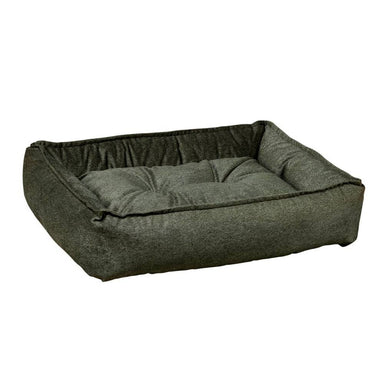 Bowsers The Streamline Sterling Lounge Dog Bed Moss