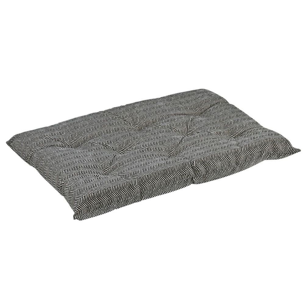 Bowsers Tufted Cushion Dog Bed - Diamond Collection Herringbone