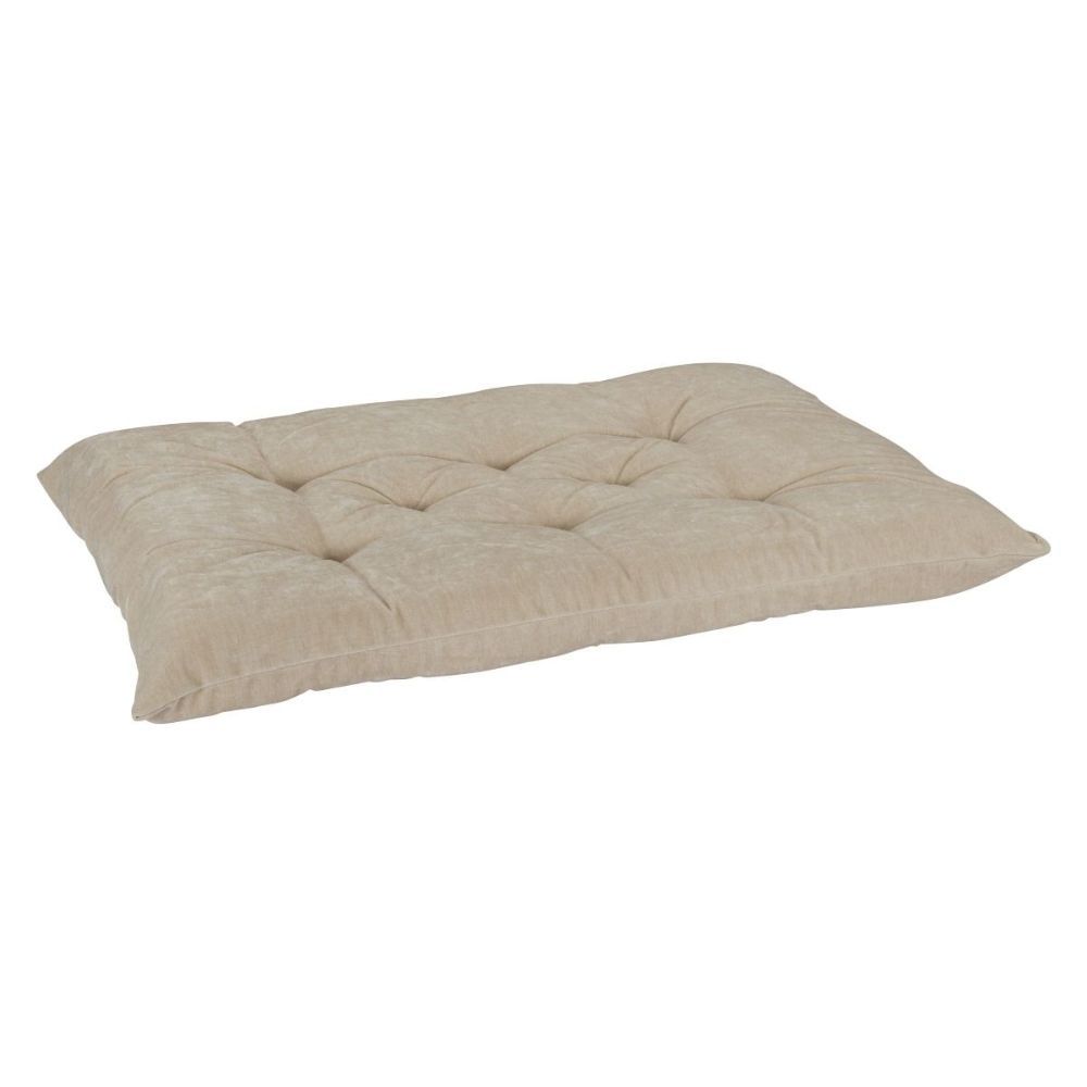 Bowsers Tufted Cushion Dog Bed - Diamond Collection Linen