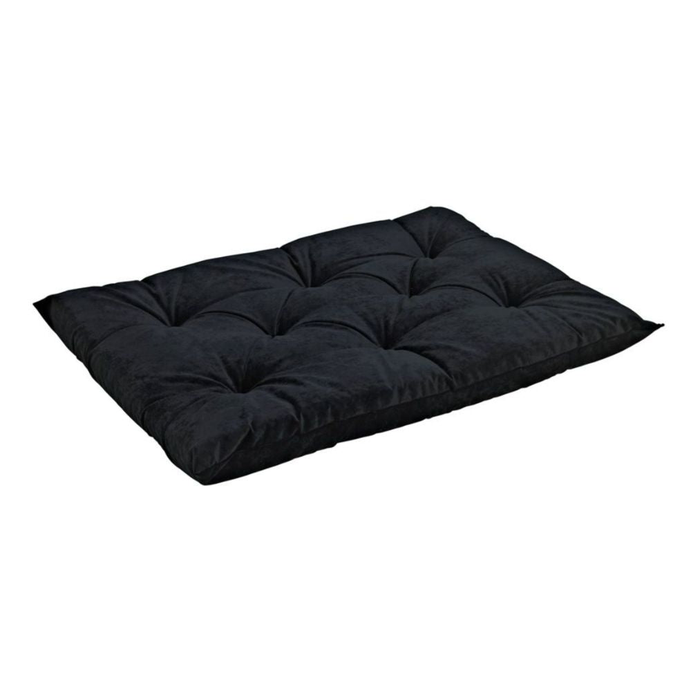 Bowsers Tufted Cushion Dog Bed - Platinum Collection Ebony
