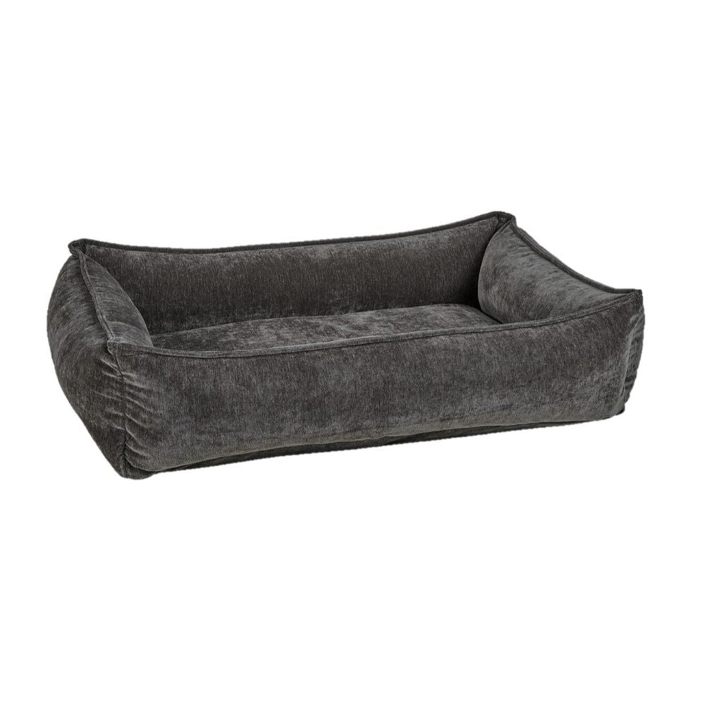 Bowsers Urban Lounger Dog Bed - Diamond Collection Carbon