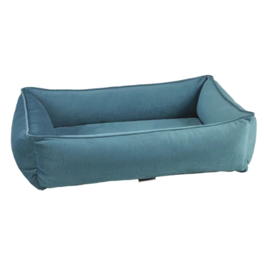 Bowsers Urban Lounger Dog Bed - Diamond Collection Teal
