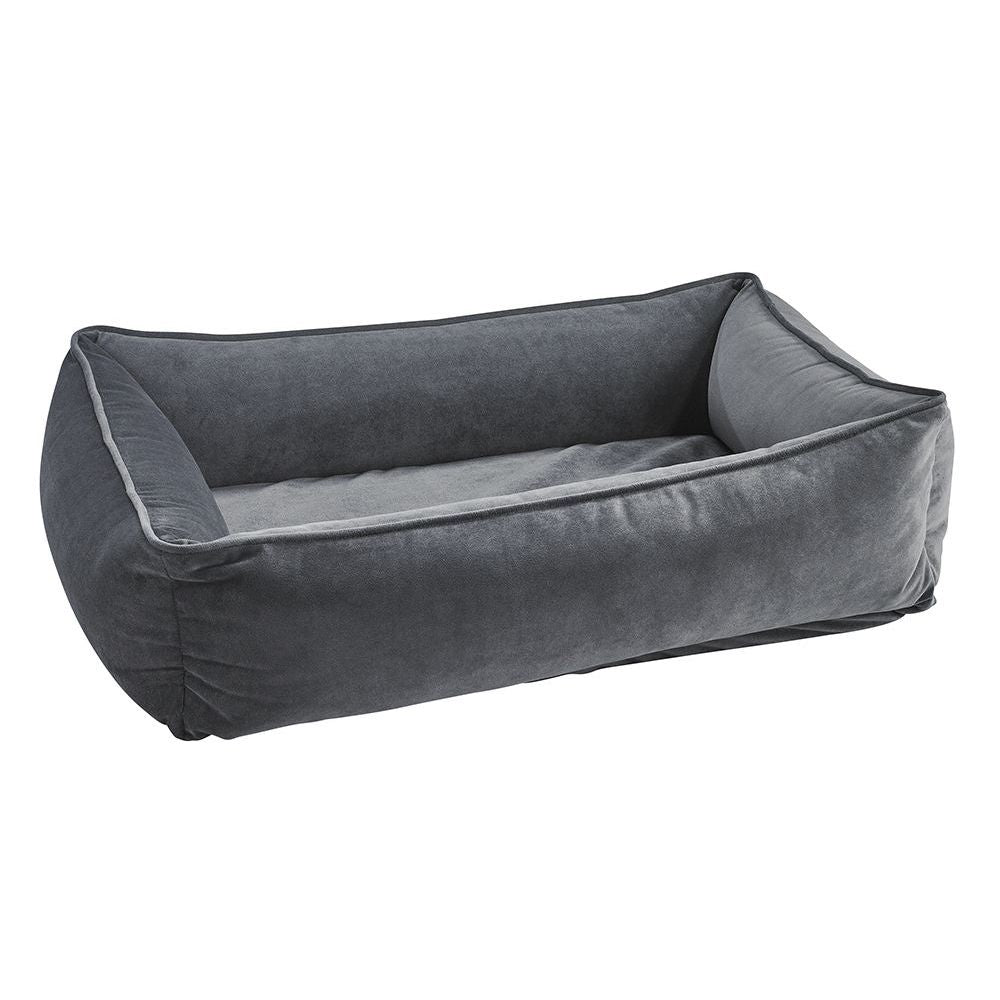 Bowsers Urban Lounger Dog Bed - Platinum Collection Ash