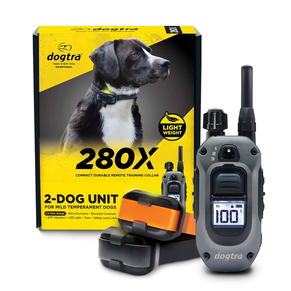 Dogtra 280X Remote Trainer 2 Dog System | E-Collars | Puppy Fever Pro