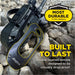 Close-up shows Dogtra 280X Remote Trainer 1 Dog System remote on rocks, highlighting its durable, drop-resistant design