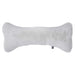 Cloud Bowsers Bumper Bone Pillow white soft plush dog toy with a clean bone-shaped design on a light background