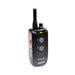 Compact black handheld device with buttons, a knob, and antenna, labeled Dogtra RR Deluxe Remote Controller for dog training or release systems